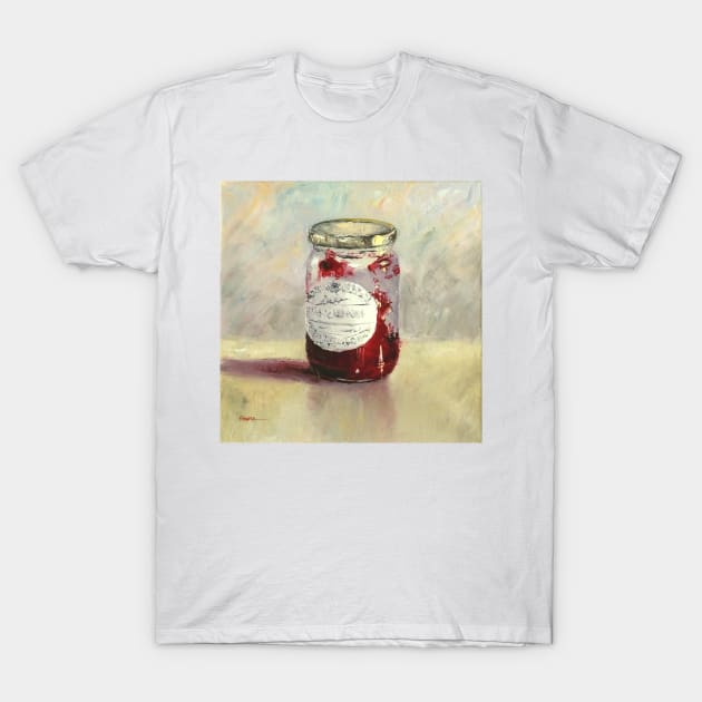 Raspberry Seedless T-Shirt by fionahooperart
